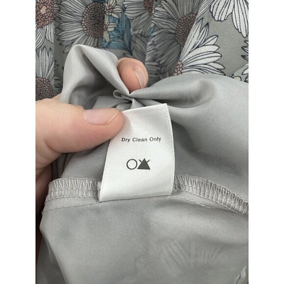 ASTR Nordstrom Floral Midi Skirt Women Medium Lined Spring Summer Beach - Picture 5 of 8